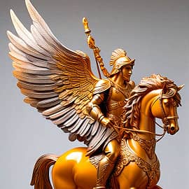 Беллерофон верхом на Пегасе НС