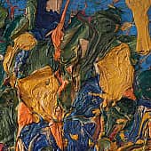 Картина Путеводная нить Абстрактный пейзаж Екатерина Лебедева художник (1), художник Екатерина Лебедева