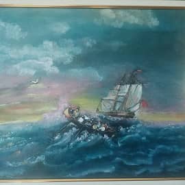 Корабль на волнах