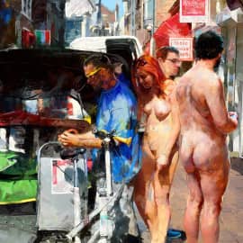 Амстердам. Прогулки по городу.