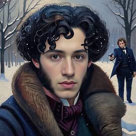 Не мог понять в сей миг кровавый на что он руку поднимал