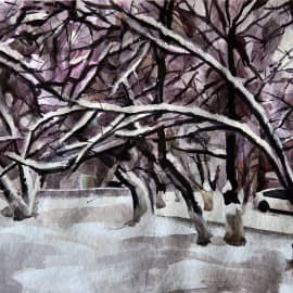 Зима наплывает, зима...