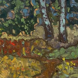 В лесочке утром