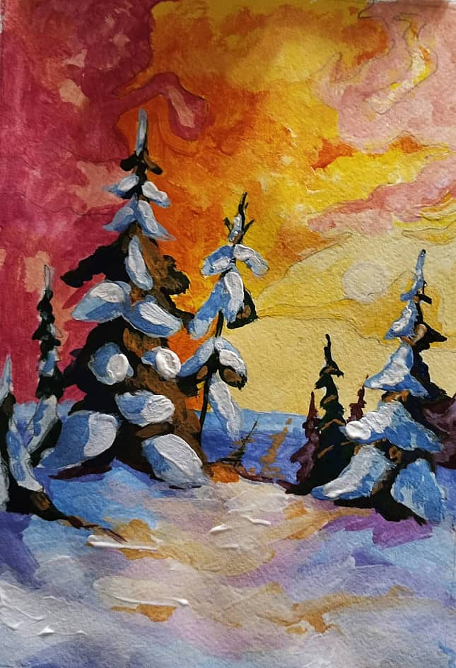 "Зимнее зарево"