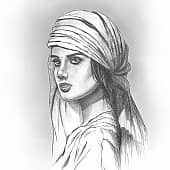 Восточная девушка