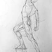 Рисунок-построение Экорше