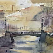 Закатный Петербург