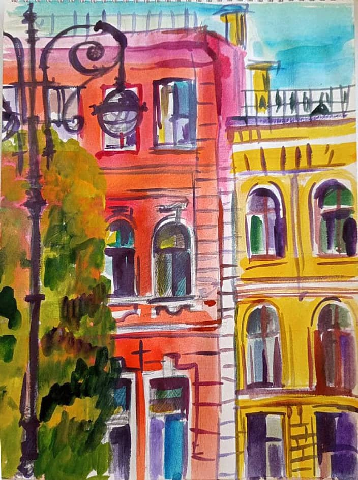 Вид из окна