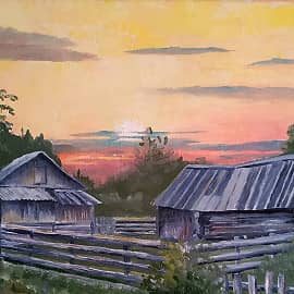 Этюд на закате