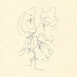 Ссора (рисунок нарисован на спор с закрытыми глазами))))))