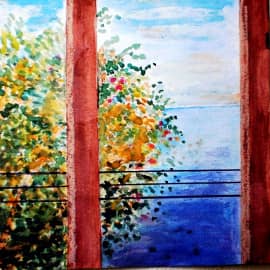 Осеннее озеро