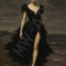 Балерина в черном