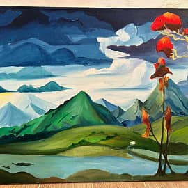 Горный пейзаж