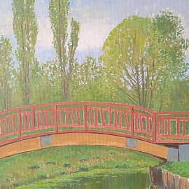 Этюд, парк Свиблово