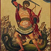 икона св. великомученика Феодора Тирона