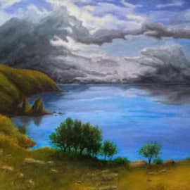 Тучи над морем