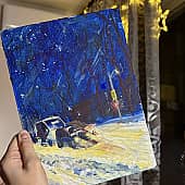 Дорога домой (2), художник Мария