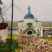 "На монастырском подворье"