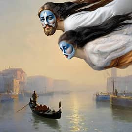 Рассвет над Венецией