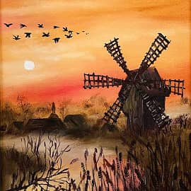 Старая мельница