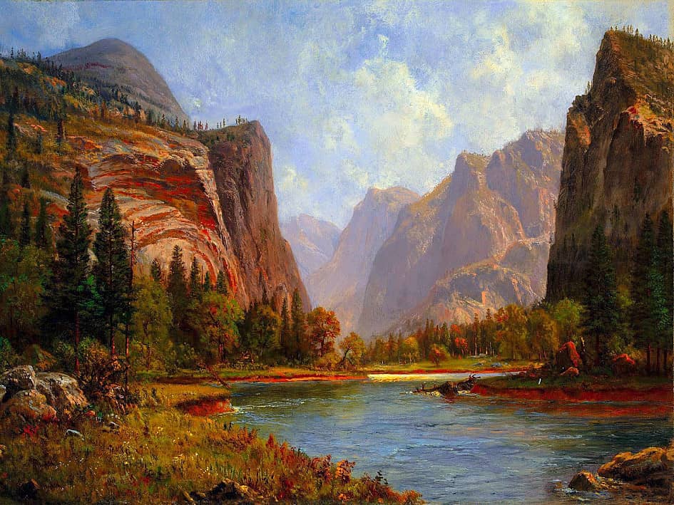 Речная долина.