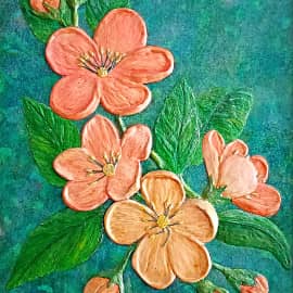 Цветы яблони