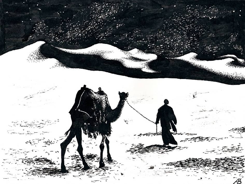 Путь в песках  Path in the Sands