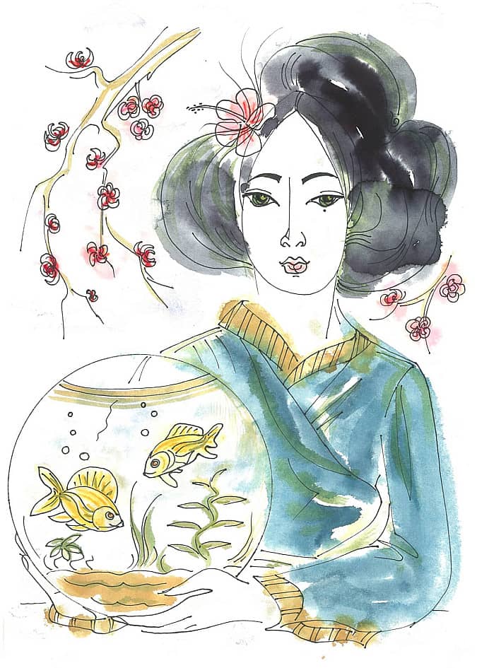 Золотые рыбки