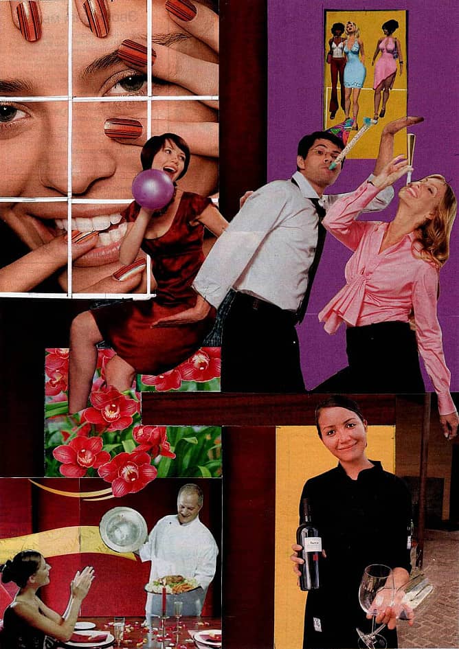 Корпоратив. Коллаж.