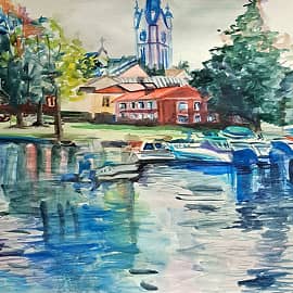 Пейзаж Швеции