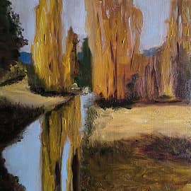 Осень. Этюд.