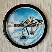 Циферблат "Колодец" (2), художник И.Б.