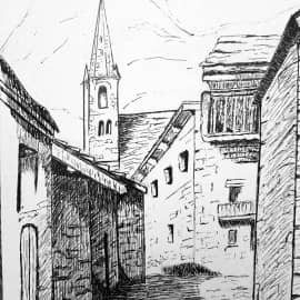 Тихий дворик. По МК Р. Круглова.