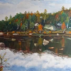 Озеро "Пистолет". Снежногорск.