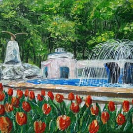 Фонтан у Смирновского источника