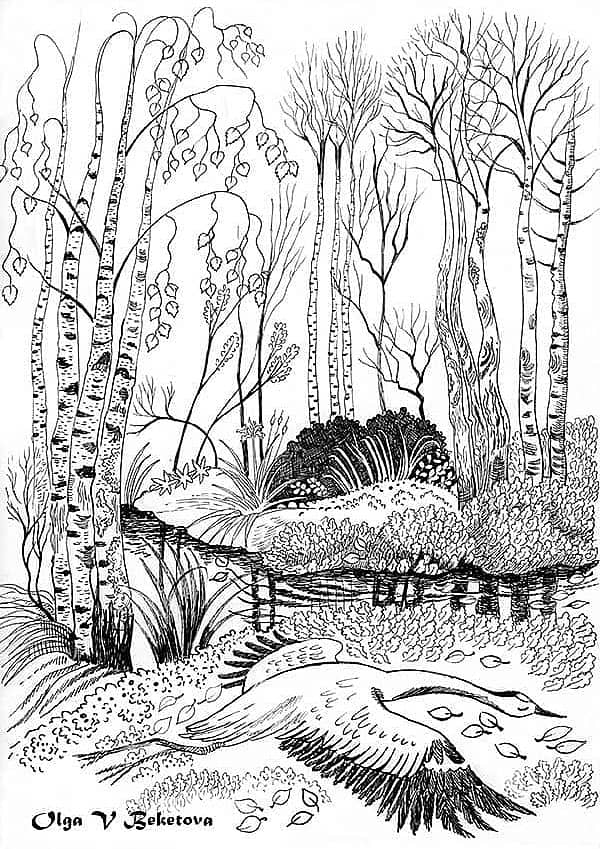 Иллюстрация к рассказу И.Шмелева " К солнцу"