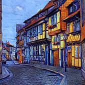 Вечерняя прогулка.