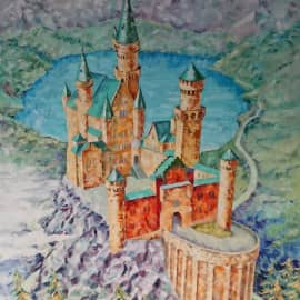 Замок в горах