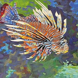 Тропическая рыба. 6.