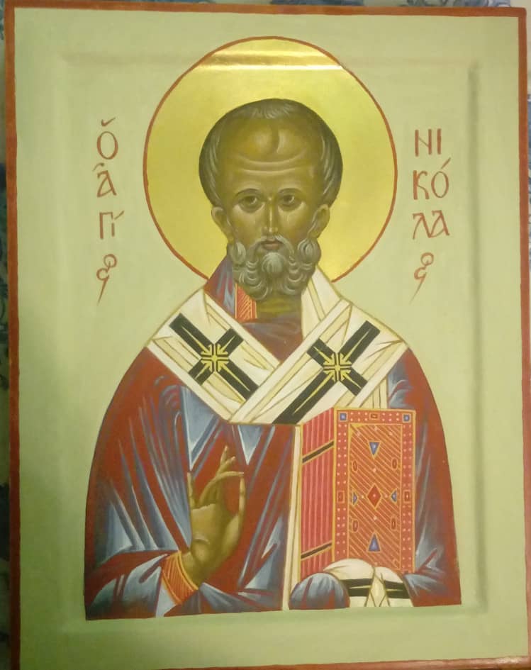 Икона святителя Николая мирликийского