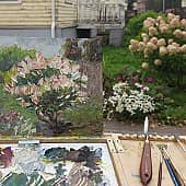 Пленэр осень 2025 (1), художник Татьяна Радович