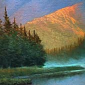 Река Быстрая.Камчатский край. (1), художник Олег Дроздов