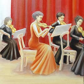 В филармонии