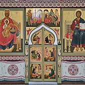 Иконостас Церкви Георгия Победоносца в Зеленограде. Москва. (5), художник Игорь Юрьевич Дрождин