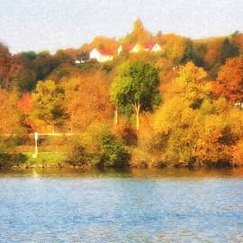 На том берегу...