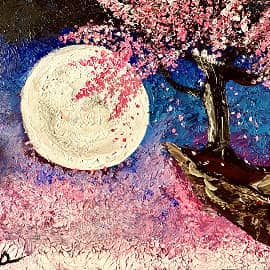 Цвет при Луне