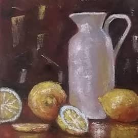 Кувшин с лимонами