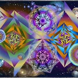 Космический хрономираж Энерго-коммуникационных пирамид