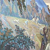 Охота на лис (3), художник Владимир Нойманн