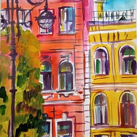 Вид из окна